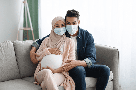 الحمل خلال الكورونا