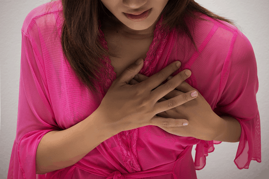 الشك في أزمة قلبية